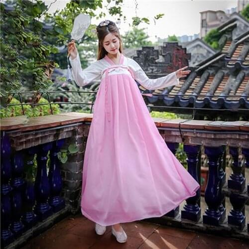 Women Chinese Traditional Costume Female Hanfu Clothing Lady Han Dynasty Princess Clothing Oriental Tang Dynasty Dress Fairy
