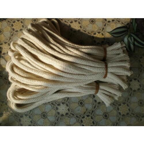 10Pcs 42CM Long Dia. 6.3cm Round Cotton Kerosene Oil Lamp Wicks Burner