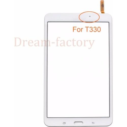 30pcs Touch Screen Digitizer Glass Lens for Samsung Galaxy Tab 4 8.0 T330 T331 DHL