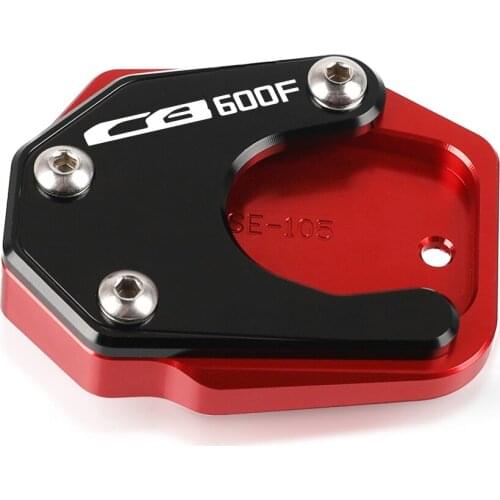 Motorcycle Side Stand Enlarger Plate Kickstand Enlarge Foot support For HONDA CB600F HORNET 2007 2008 2009 2010 2011 2012 2013