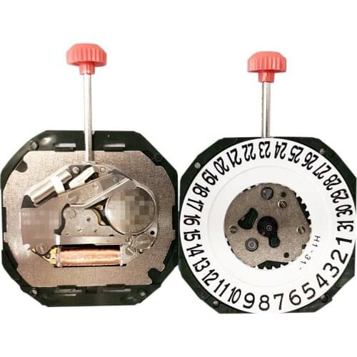 Quartz Watch Movement Date at 3' with Adjustable Stem Spare Parts for Miyota 2315