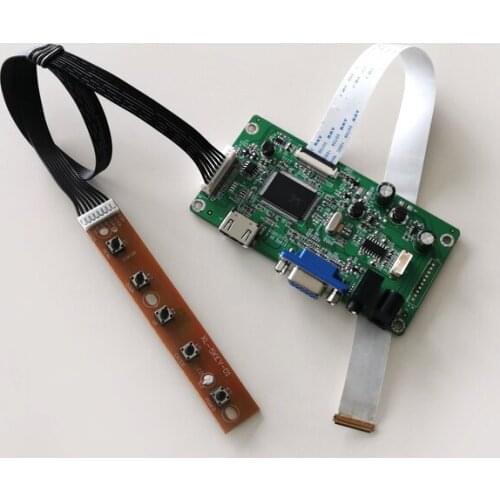 For B156XTN04.5 B156XTN04.6 WLED EDP 30Pins 1366*768 15.6" +VGA display controller drive board notebook PC panel DIY kit