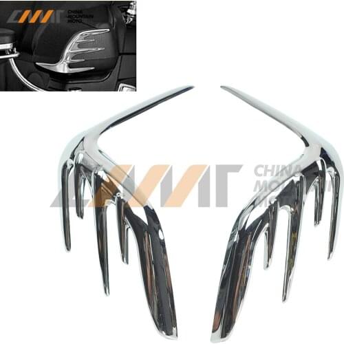 Chrome Passenger Speaker Outer Trim case for Honda Goldwing GL1800 2006-2015