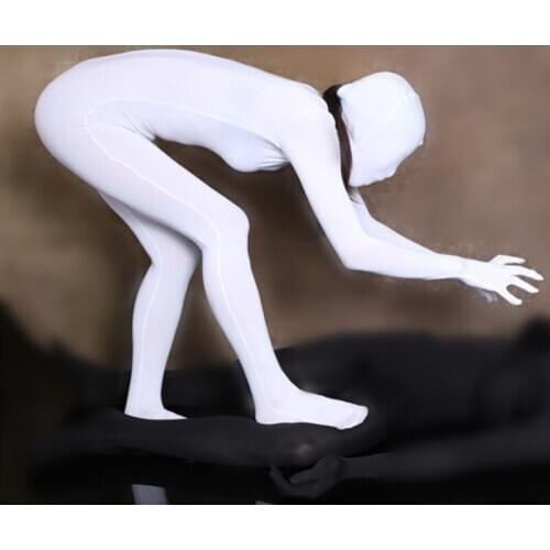 Five Fingers Bodystocking Tights Full Coat Zentai Sexy Bodysuit Lingerie One Piece Cospaly Catsuit Stage Dance Costume Overalls