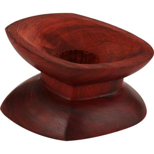 Blood Sandalwood Tambourine Semi-Finished Natural Wood Tibetan Tantra Buddhism Supplies Ritual Instruments Gabara Drum Rhombus