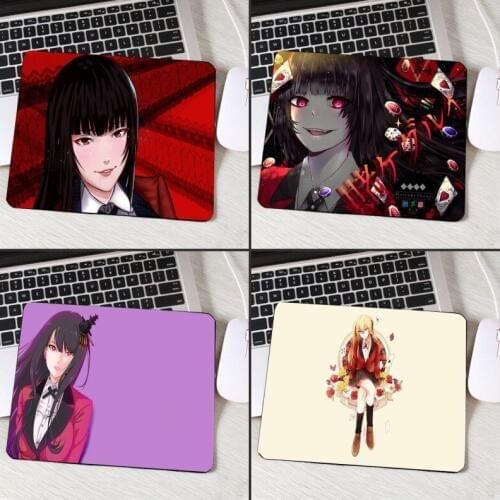Mairuige Animation Products Mini Pc Computer Game Gaming Mousepad Kakegurui Sexy Beautiful Anime Girls Comic Pattern Mouse Pad