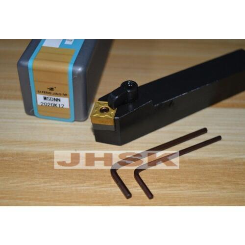 MSDNN2020K12 20x125L Lathe Index External Turning Tool Holder + SNMG120408 Buy two more discounts