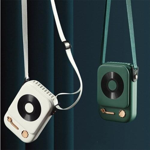 2021 New Mini Portable Neck Fan for Outdoor Travel Room Air Cooler USB Rechargeable Desktop Summer Cooling Fan