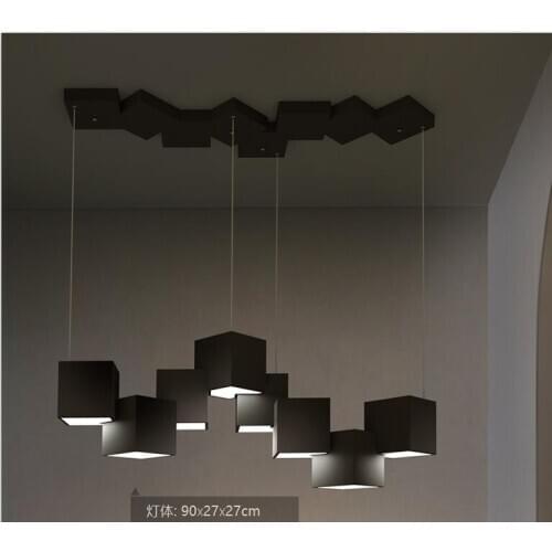 Simple creative personality chandelier living room lamps Nordic postmodern dining room bedroom den bar lighting