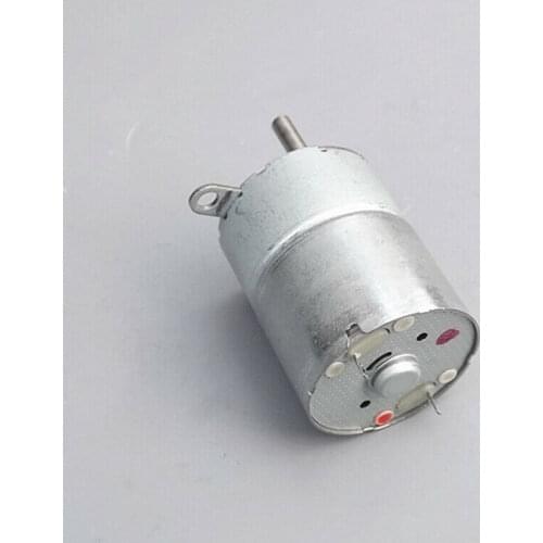 DC 6V-12V 42RPM Slow Speed RF-310 Micro Full Metal Gearbox Gear Motor mini Reduction Reducer DIY Robot Car