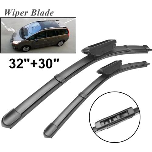 Okowiper RHD & LHD Front Wiper Blades For Citroen C4 Grand Picasso 2009 - 2013 Windshield Windscreen Front Window 32"+30"