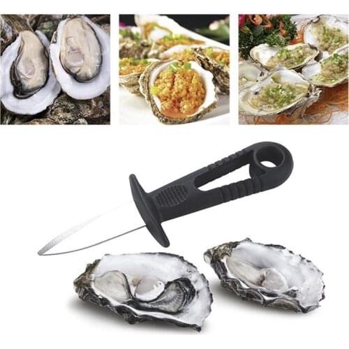 Stainless Steel Oyster Knife BBQ Special Extra Thick and Durable Shell Mussel Scallop Consumption Knife kitchen tools