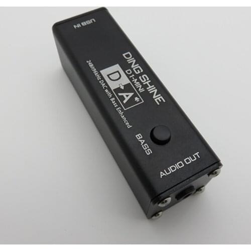 D1 VI1620A USB decoding 24Bit 96kHz mini HiFi Computer USB external sound card desktop portable DAC decoding With bass boost