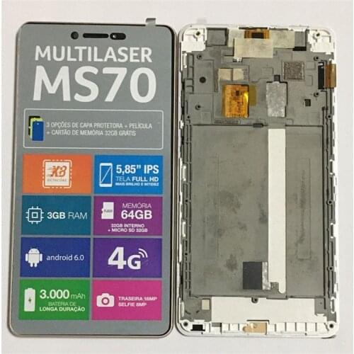 5.85 inch LCD with Touch Panel For Multilaser S70 P9036 lcd screen Digitizer Screen Display Assembly