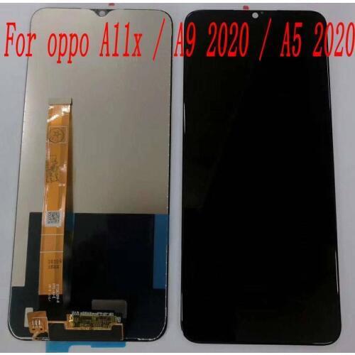 6.5 " For Oppo A9 2020 CPH1939 CPH1937 Full LCD DIsplay + Touch Screen Digitizer Assembly For Oppo A5 2020 CPH1931