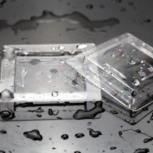 600pcs Disposable Plastic Tableware 72*72mm Dessert Cake Plate Sushi Square Dish Party Wedding Supplies