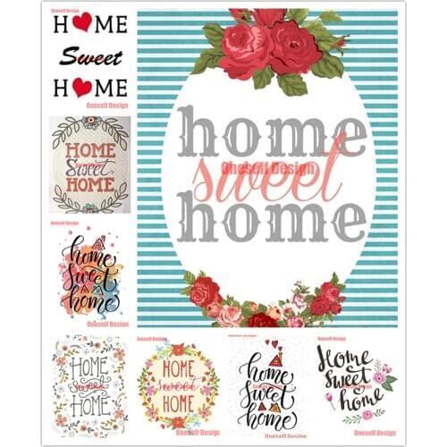 Home sweet home 5d diamond painting full diy diamond embroidery sale family 5d diamond art kit decoration home wall sticker