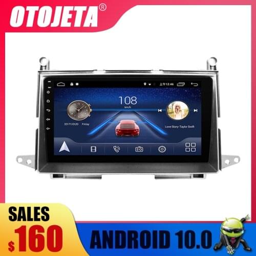 64GB Android 10.0 Car Multimedia Player GPS For TOYOTA Venza Vista Recorder Autoradio Bluetooth Navigation Stereo Head Unit