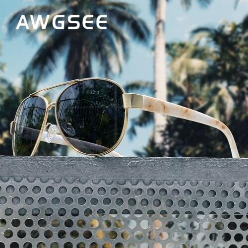 AWGSEE Women's Aviator Sunglasses