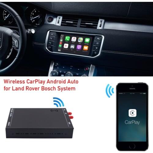 Wireless apple carplay adapter for Land Rover Range Rover Discovery 4 Bosch system original screen Android Auto interface box