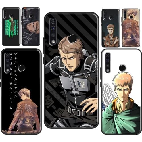 Jean Kirstein Attack on Titan Case For Huawei Honor 8X 9X 10X 10 Lite 10i 7A 7C 4C 6C Pro 8A 9A 7S 8S 20 Pro Back Cover