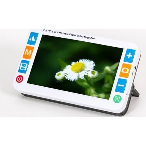 5" LCD Dual Camera Electronic Reading Low Vision Video Magnifier Reading aid Digital Handheld portable Video Magnifier