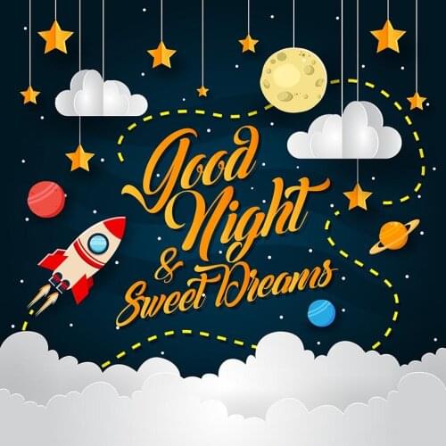 Photography Backdrop Space blue stars Cosmic Space Photo Background Art fabric children custom Drop backdrops for Photo studio