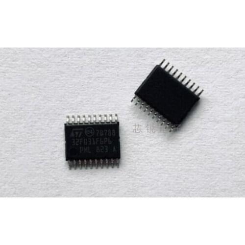 Xinyuan 5PCS Stm32f031f6p6 STM32F031F6P6 32F031 STM32F031 Chip TSSOP-20 patch 32-bit ARM controller 10pcs/lot