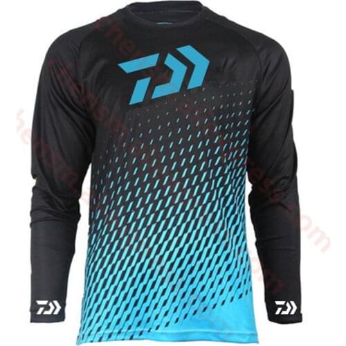 2022 DAIWA Men Fishing Clothing Ultrathin Long Sleeve Sunscreen Anti-uv Breathable Coat Summer Fishing Shirt Size XS-5XL Jacket
