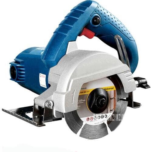 New TDM1250 Household Tile Stone Cutting Machine Electric Circular Saw Mini Saw Cutting Wood/Stone/Tile 220V 1250W 14500r/min