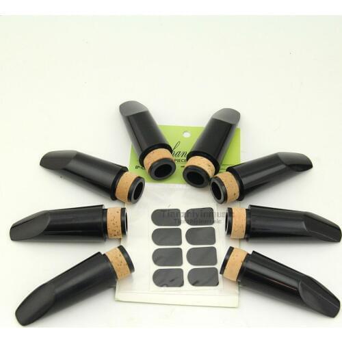 New 8 Pcs Clarinet Mouthpiece Brilliant Sound Key Bb Dental Pad