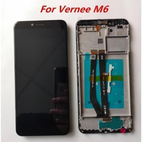 Original 5.7‘’ For Vernee M6 LCD Display+Touch Screen Digitizer Assembly Repair Parts For Vernee M 6 Phone Accessory+Tools