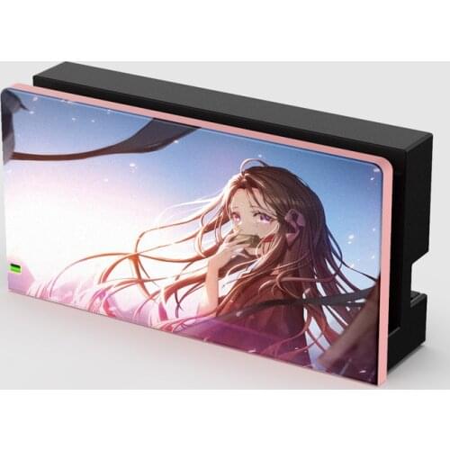 For Nintendo Switch Dock Cover Pure Color Hard PC Case for Nintendo Switch Dock Anti-scratch Protection Shell Accessories