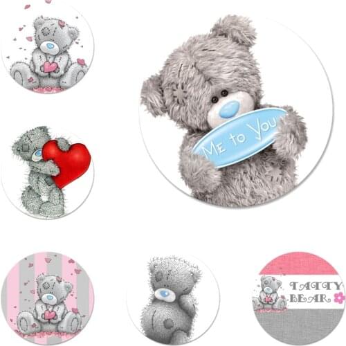 Teddy Me To You Bear Icons Pins Badge Decoration Brooches Metal Badges For Clothes Backpack Decoration