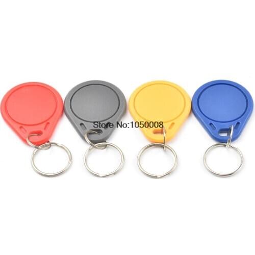 5pcs/Lot UID Changeable NFC IC Tag RFID Keyfob Token 1k S50 13.56MHz Writable ISO14443A
