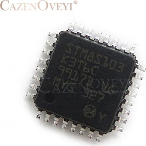 5pcs/lot STM8S103K3T6 STM8S103 QFP-32 In Stock