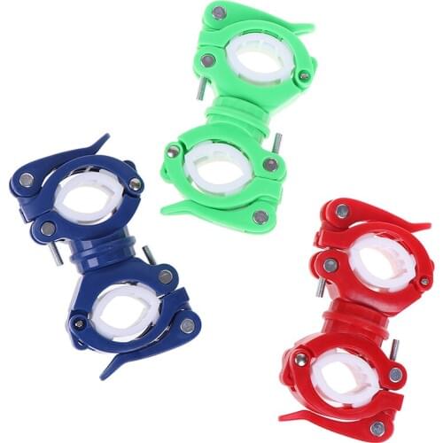 Flashlight Mount Holder Universal Bicycle Bike LED Light Flashlight Torch Mount Holder 360° Rotation Cycling Clip Clamp