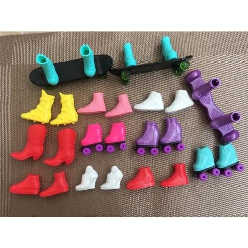 Wild Hearts Crew Doll Shoes Ice Skates Skateboard Girl Dressing DIY Doll Accessories Children Christmas Gift Party Favor