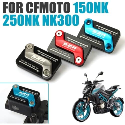 Motorcycle CNC Aluminum Front Brake Fluid Reservoir Cover Cap For CFMOTO 150NK 250NK CF250 CF150