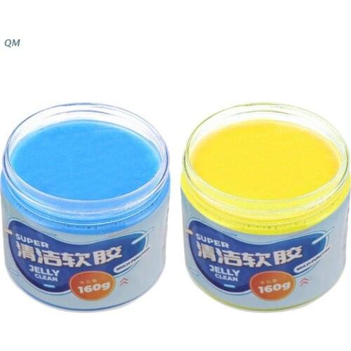 Car Cleaning Glue Slime Automobile Cup Holders Sticky Jelly Gel Compound Dust Wiper Cleaner 13MF