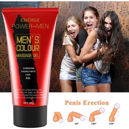 80g Big Penis Enlargement Cream Gel Increase Dick Size Male Cock Delay Erection Cream Health Care Cream for Adult External Use