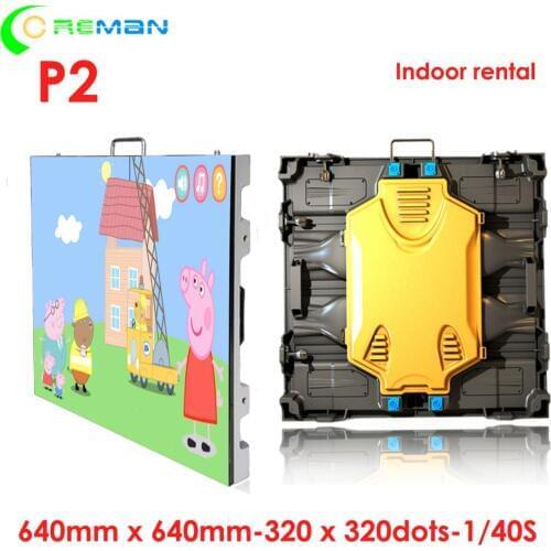 Multi-language support SMD1515 P2 led wall panel full color P2 HD smart indoor mini led display led sign board