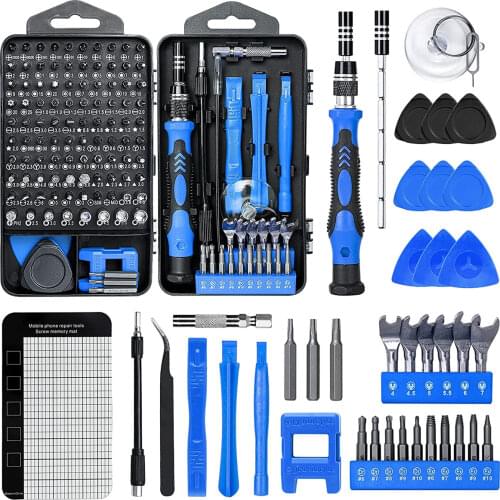 115 in 1 PC Screwdriver Set Repair Tool Bit Set Multifunction Mobile Phone Device Repair Tools Kit Set Precision Screwdriver Kit