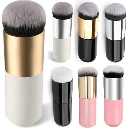 Portable Large Round Head Short Thick Buffer Foundation Powder Makeup Brush BB Cream Brushes Tool Makeup Brushes & Tools