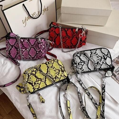 Luxury Brand Handbags Fashion Crocodile Womens bag Snake skin Women Small Tote Clutch Ladies Purse Mini Shoulder Crossbody Bags