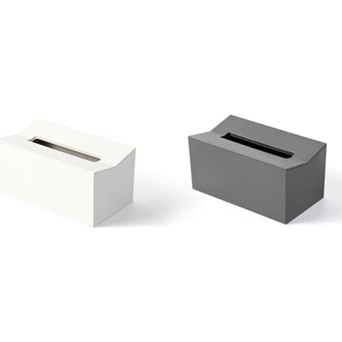 SHGO HOT-Kitchen Tissue Box Cover Napkin Holder for Paper Towels Box for Napkins Tissue Dispenser Wall Mounted Container for Wip