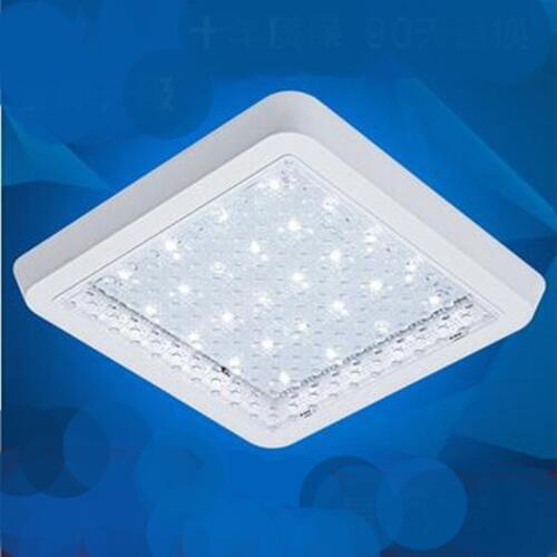 Modern Bright Round/Square Led Ceiling Lamp Kitchen Bathroom Balcony Waterproof Light Surface Mounted Illuminare 1295