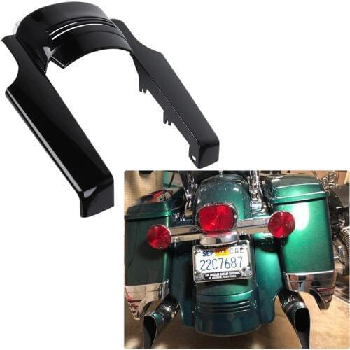 5'' Rear Fender Extension Short Filler Stretched ABS Plastic for Harley Touring Electra Street Glide Road King 2014 2015 16-2018