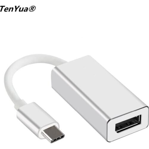 USB-C to DisplayPort Adapter USB 3.1 Type C to DP Adapter converter Support 4K UHD 1080P for Macbook Pro