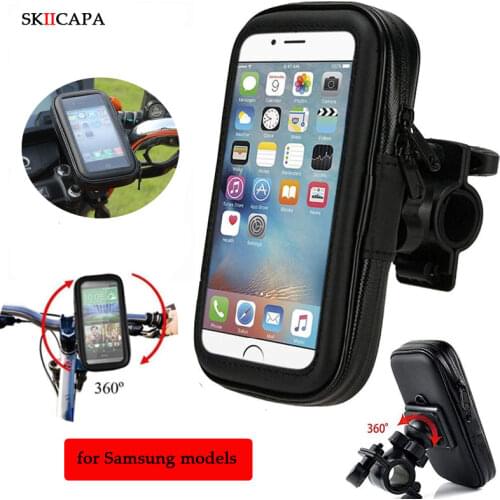 For samsung S30 Ultra M31S M51 A42 aterproof Motorcycle Phone Holder Bike Mobile Support Bag for samsung S20 FE Bicycle Holder
